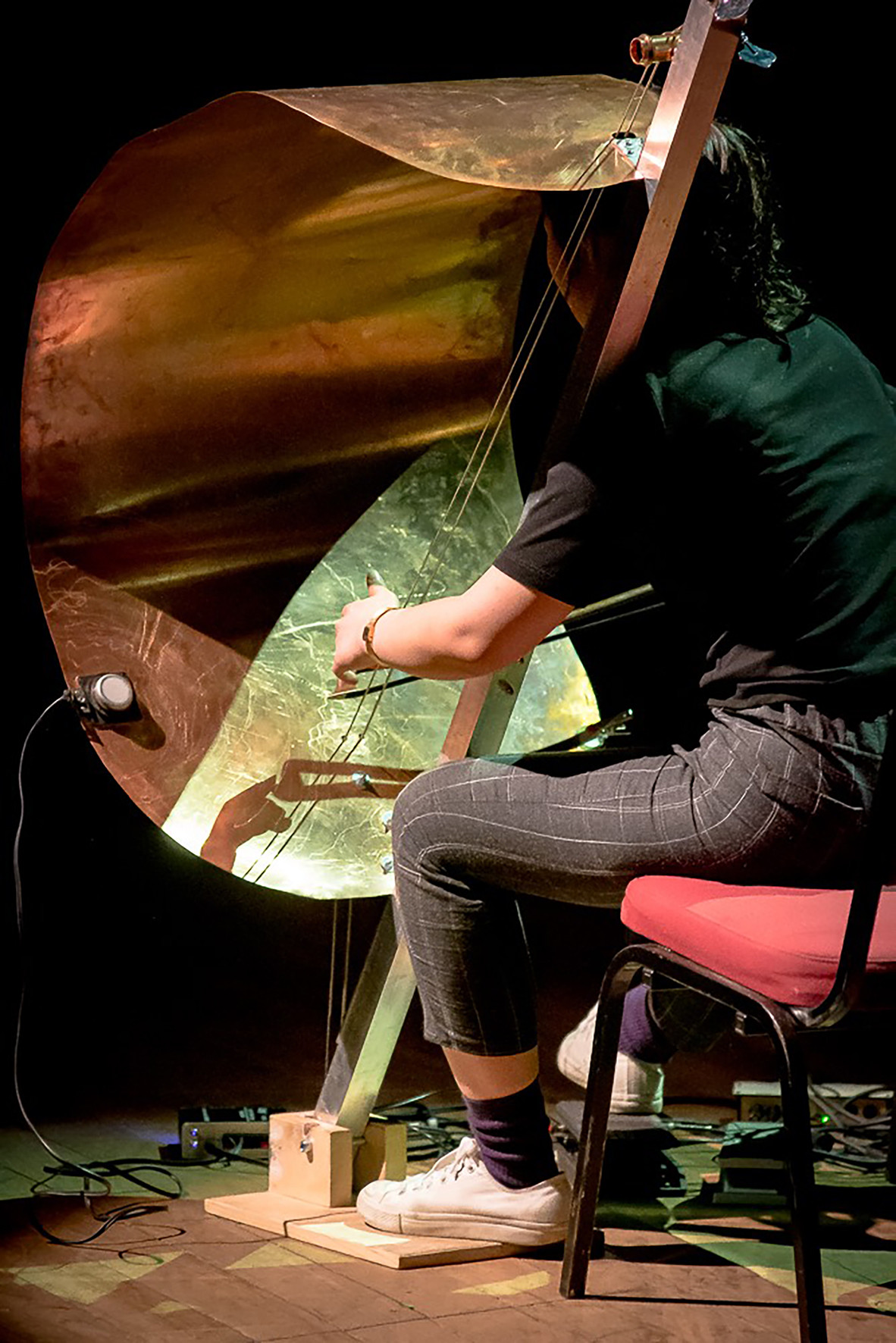 Sound Performance, New Interfaces for Musical Expression (NIME) conference, Porto Alegre. Foto: NIME.