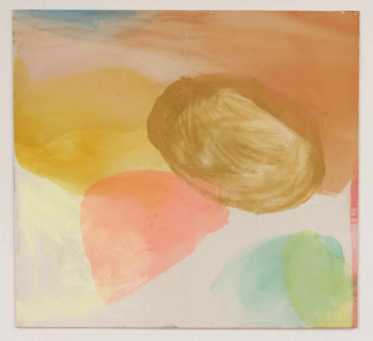 Scivu (2019), Tusche, Acrylfarbe, Pigmente auf Leinwand(190 x 175 cm)
